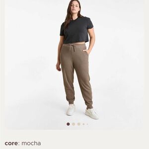 nuuds Mocha Waffle Jogger for Women